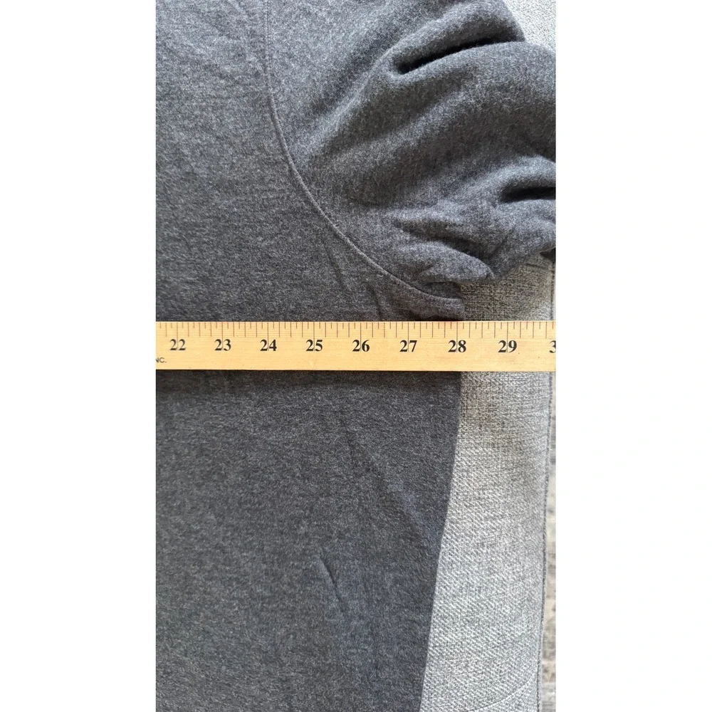 Polo Ralph Lauren Mens XXL Gray 1/4 Zip Pullover Mock Neck Cotton Blend Sweater